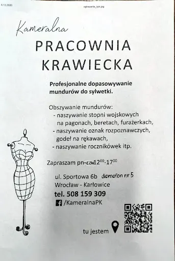 Kameralna Pracownia Krawiecka
